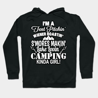 Camping Kinda Girl Funny Camp Hoodie